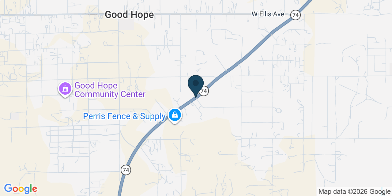 Map showing Good Hope, Riverside County, CA