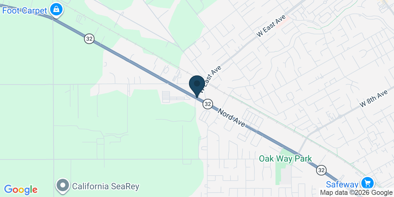 Map showing Chico, Butte County, CA