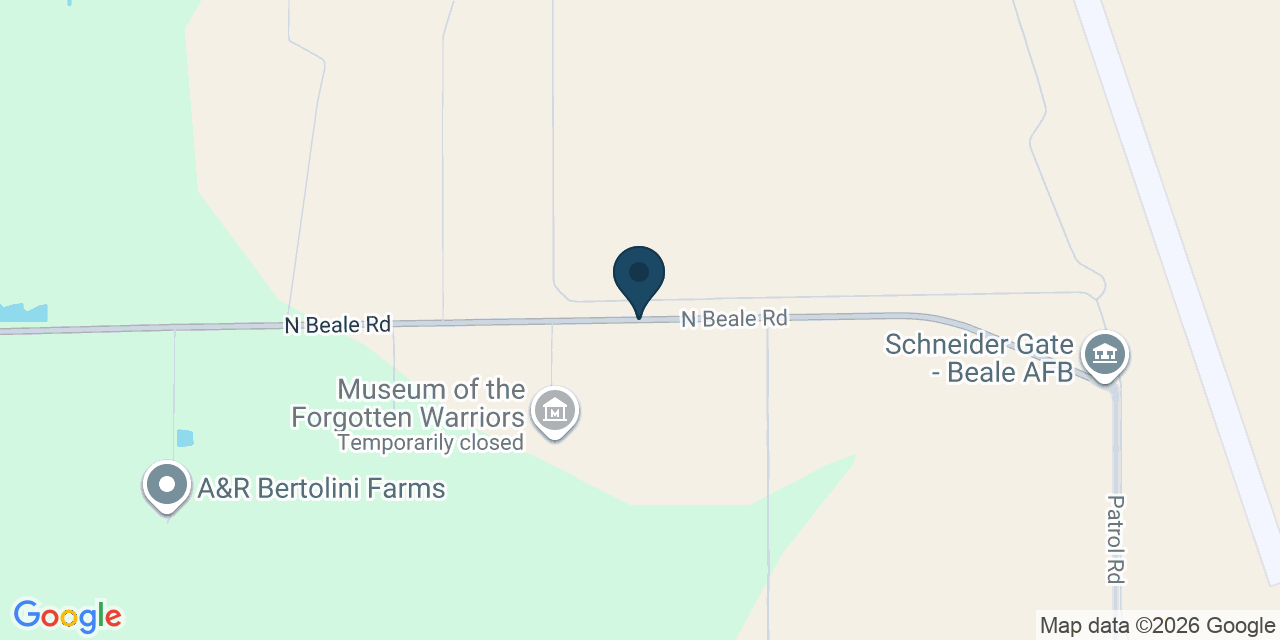 Map showing Yuba County, CA