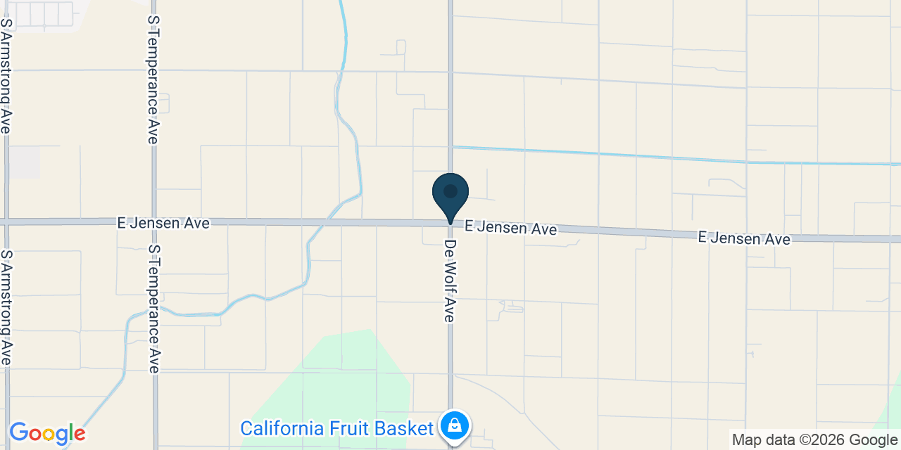 Map showing Southeast Growth Area, Fresno County, CA