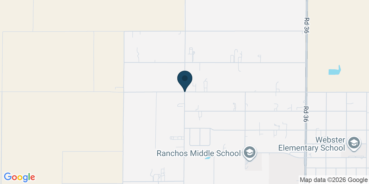 Map showing Bonadelle Ranchos, Madera County, CA