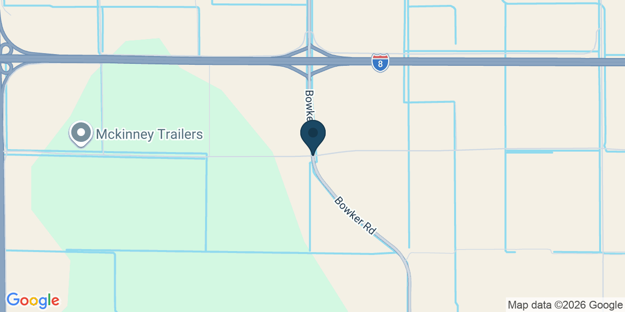 Map showing Imperial County, CA