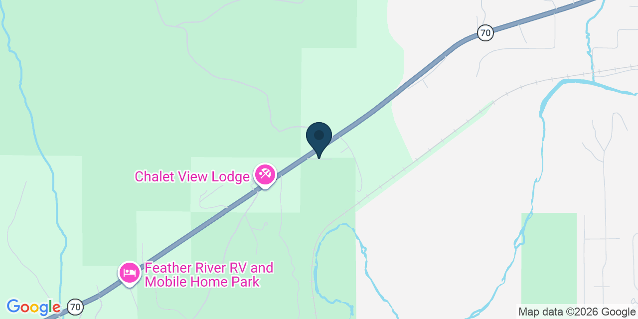 Map showing Mabie, Plumas County, CA