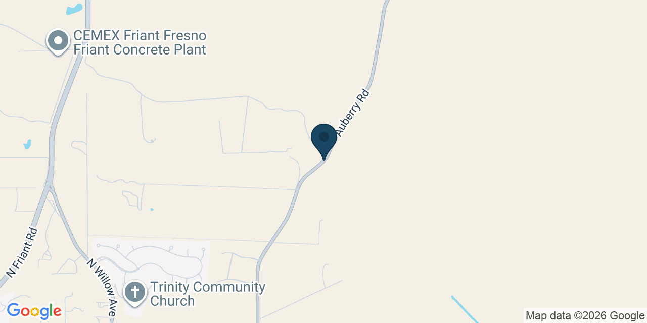 Map showing Fresno County, CA