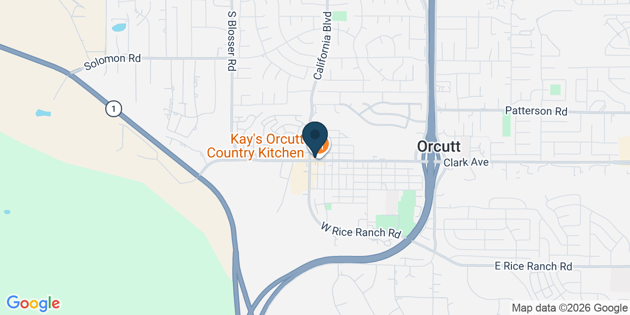 Map showing Orcutt, Santa Barbara County, CA