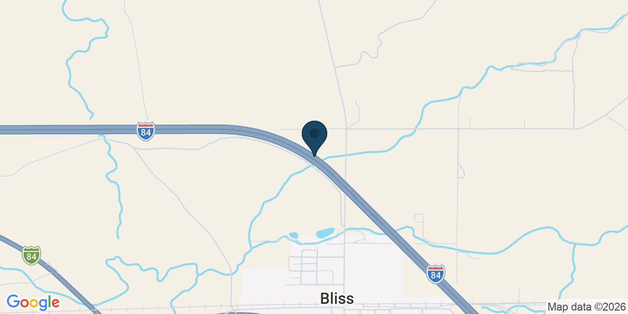 Map showing Heyburn, Twin Falls County, ID