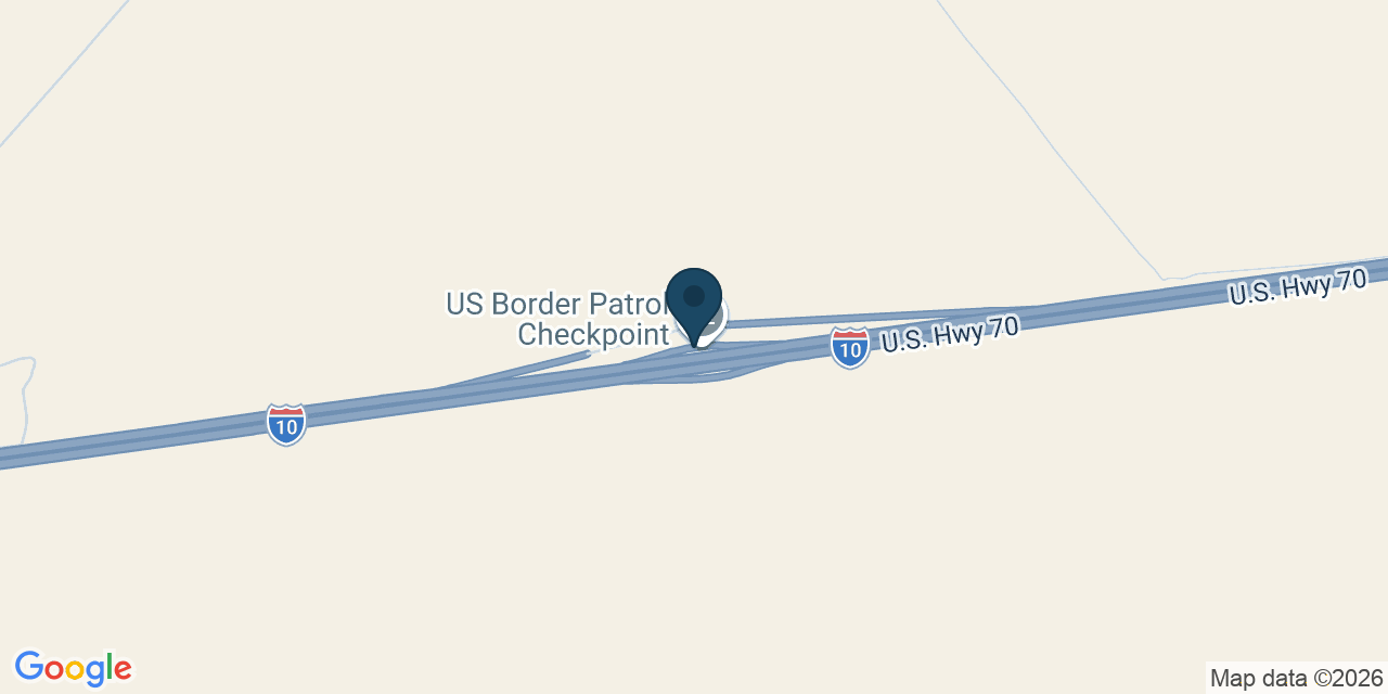 Map showing Mesquite, Doña Ana County, NM