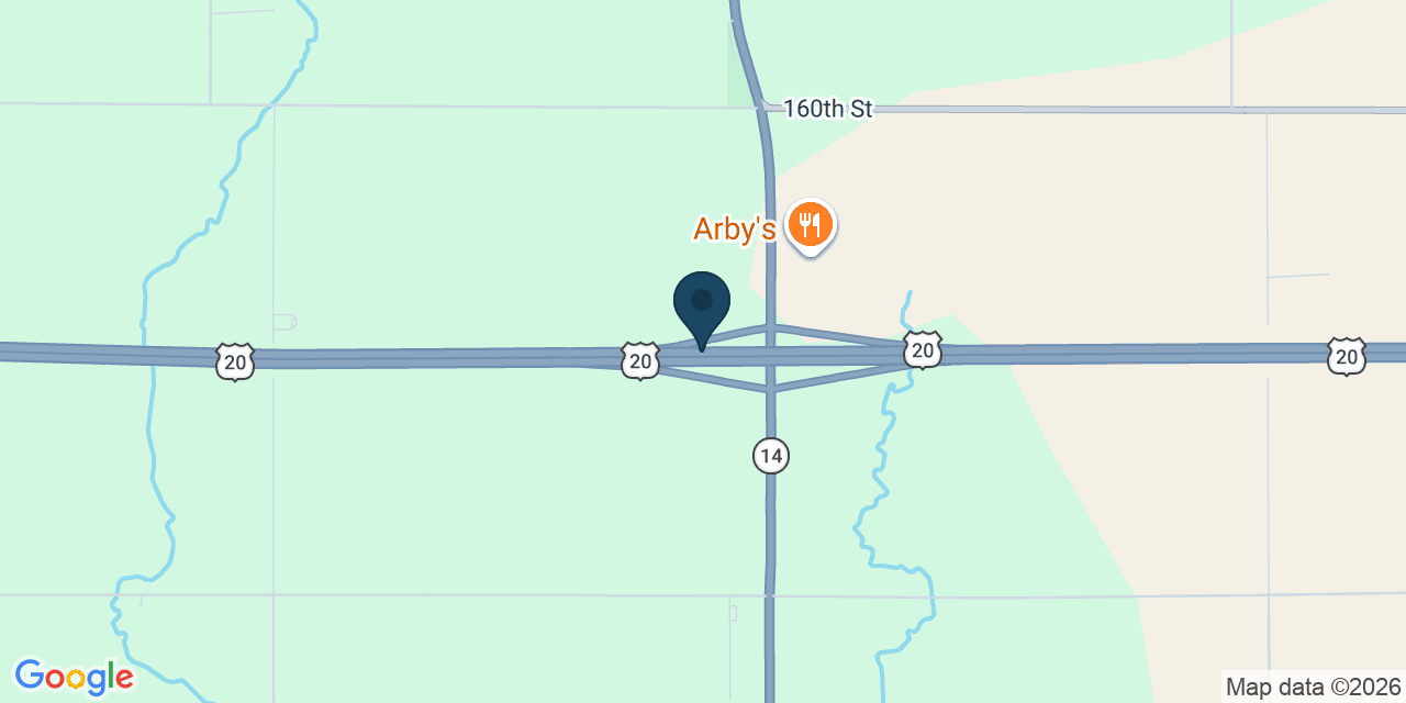 Eastbound Highway 20 Blocked in Grundy County