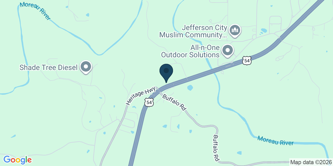 Map showing Osage Beach, Cole County, MO