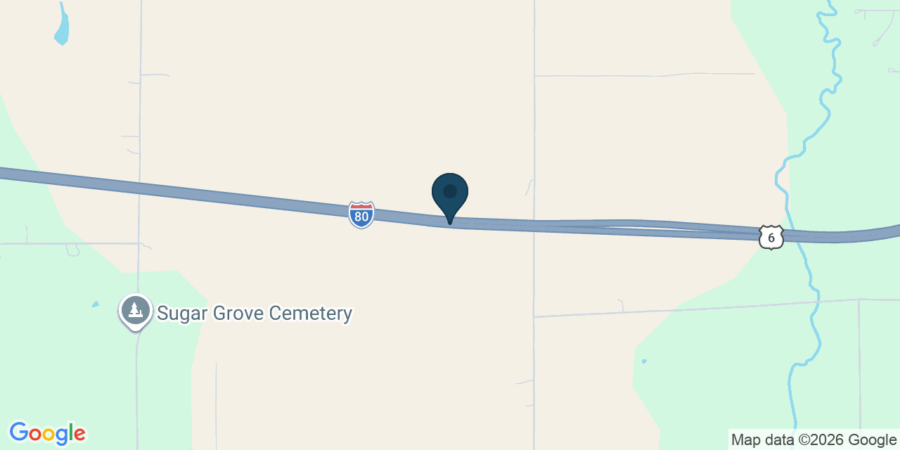 Map showing West Branch, Johnson County, IA
