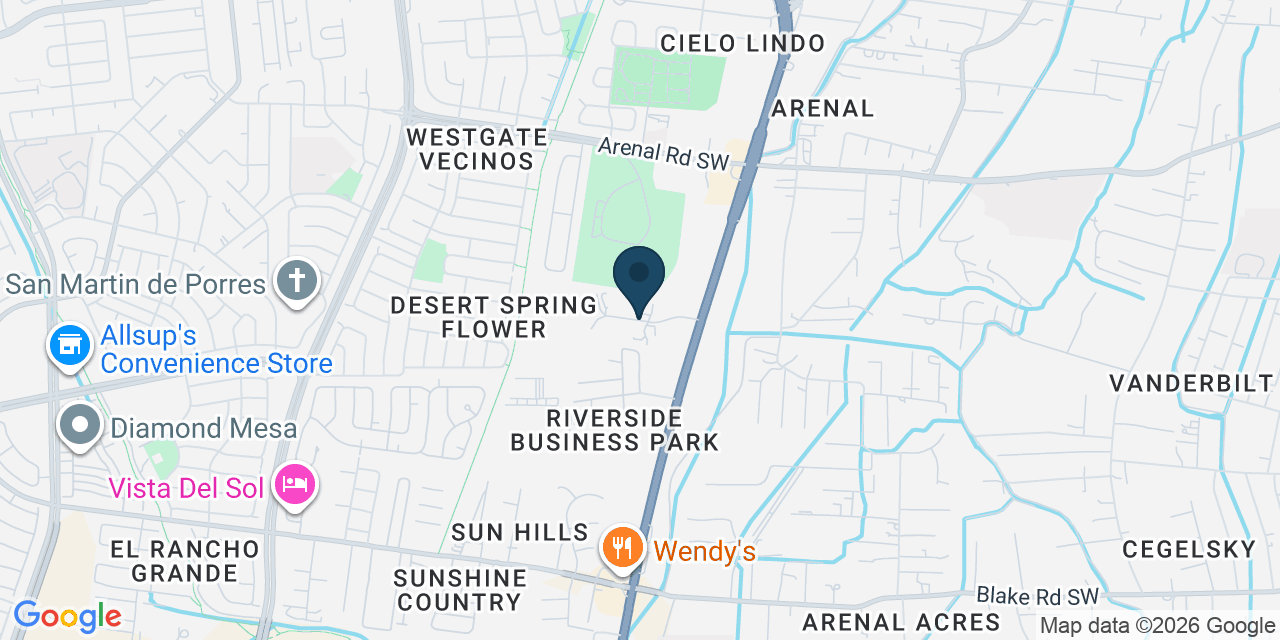 Map showing Albuquerque, Bernalillo County, NM