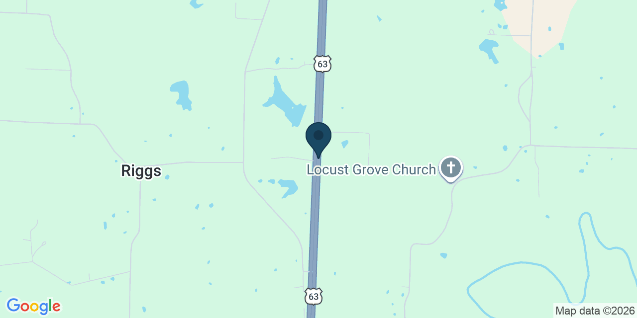 Map showing Columbia, Boone County, MO