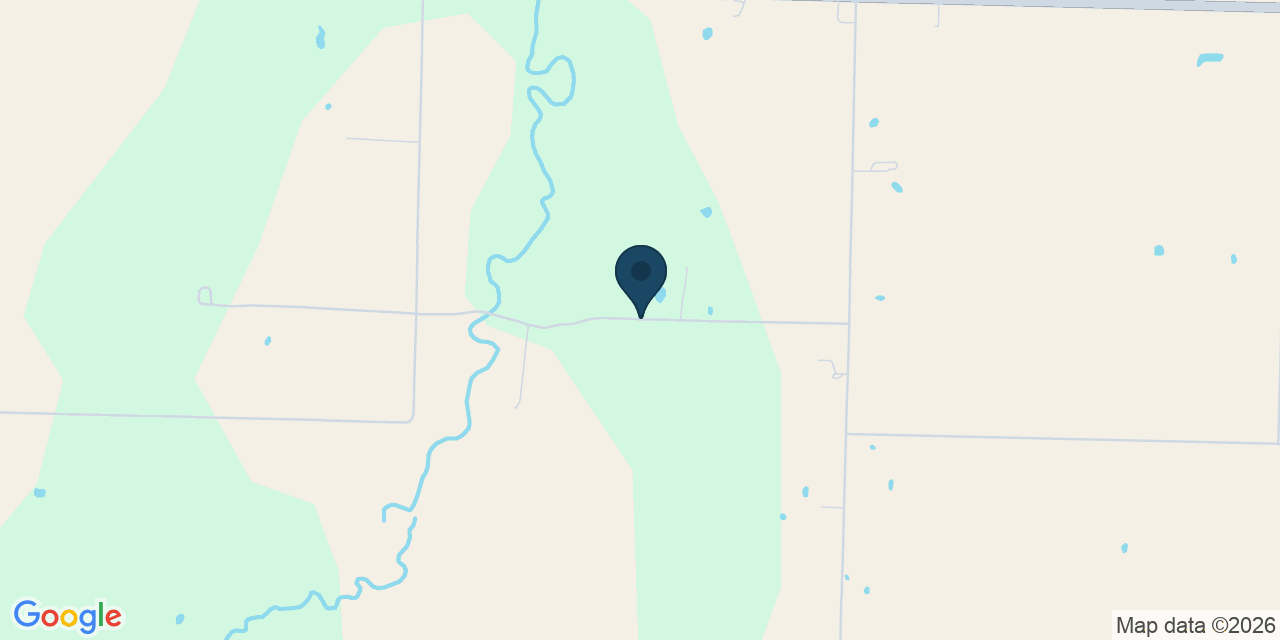 Map showing Columbia, Audrain County, MO