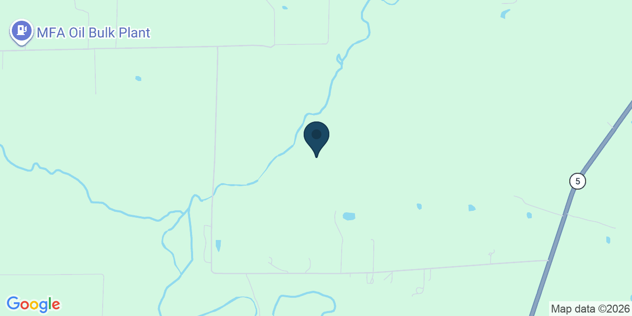 Map showing Pilot Grove, Cooper County, MO