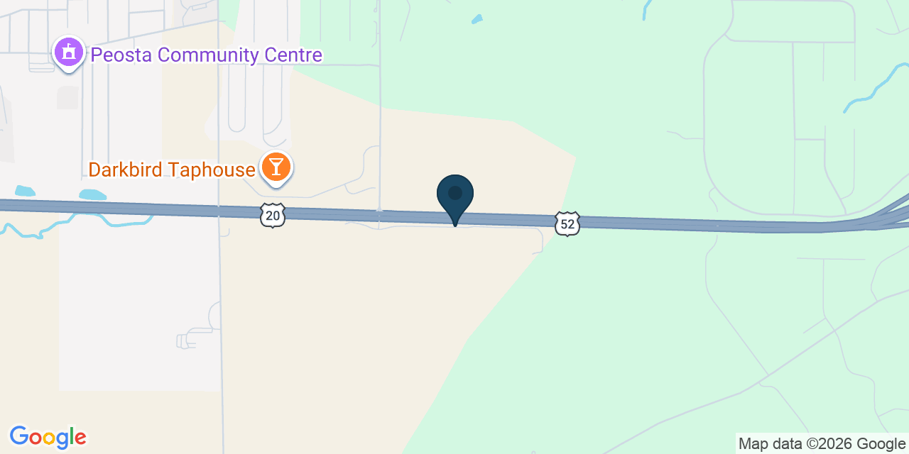 Map showing Dubuque County, IA
