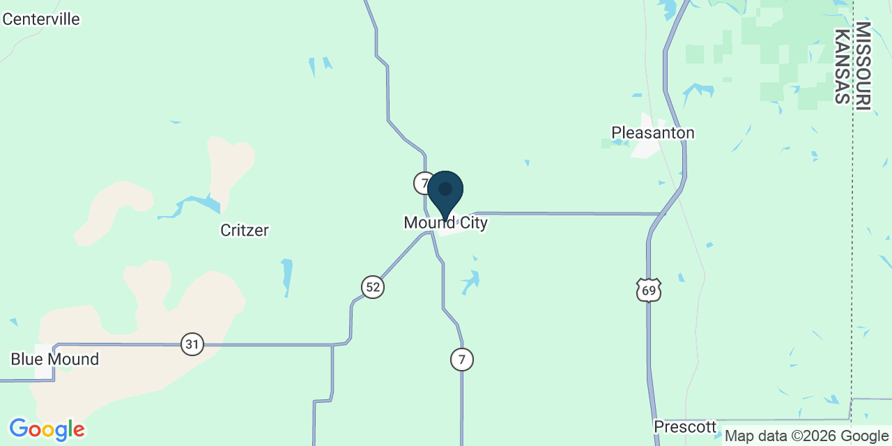 Pickup Truck Driver Seriously Injured in Mound City Crash