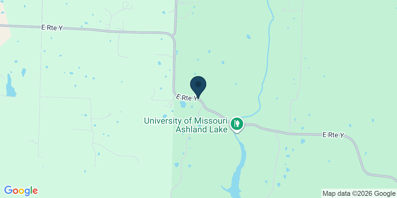 Map showing Columbia, Boone County, MO