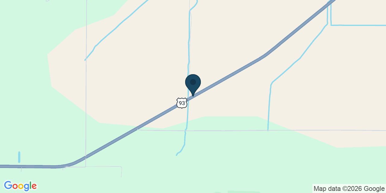 Map showing Blaine County, ID