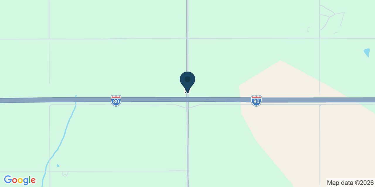 Map showing Poweshiek County, IA