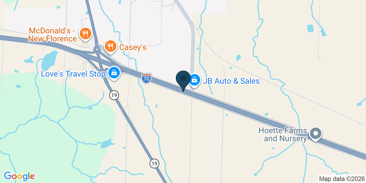 Map showing Montgomery County, MO