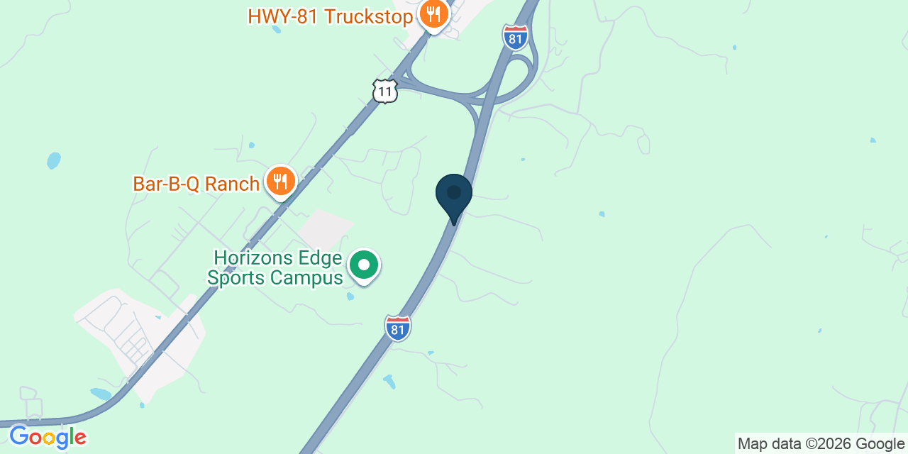 Map showing Luray, Rockingham County, VA