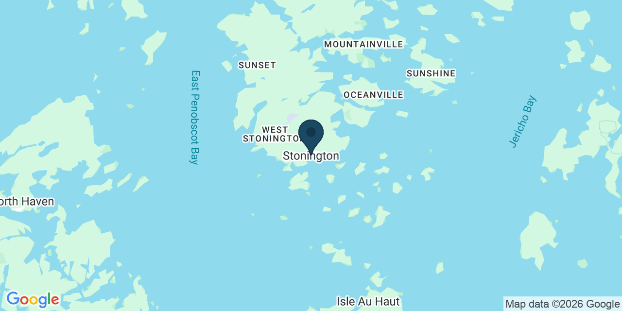 Map showing Stonington, Hancock County, ME